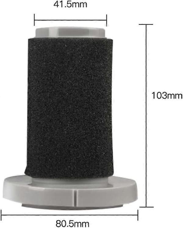 Deerma DX700 DX700S Støvsuger Vaskbart HEPA Filter Erstatning 10 stk