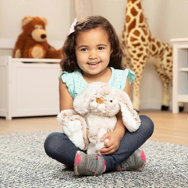 Melissa & Doug Burrow Bunny Kaninstoffdjur (23 cm)