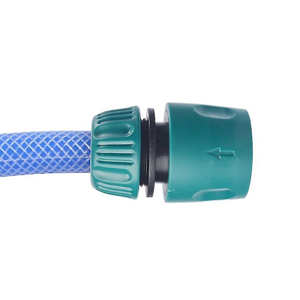2-vejs vandhanekobling til haven, haveslange vandhane splitter med individuelle tænd/sluk ventiler og 3/4'' han gevind hurtig slange endekobling