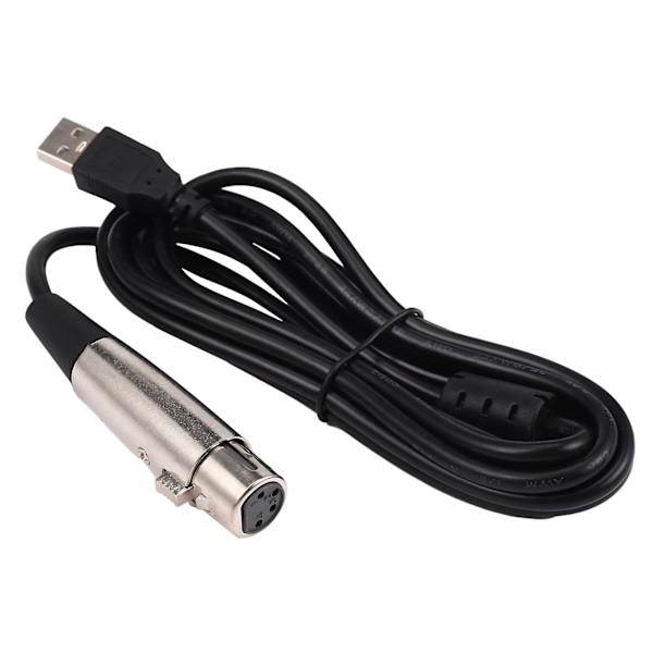 Uppgraderad Bm 800 USB Kondensatormikrofon Studiomikrofon För Datorinspelning Karaoke PC (svart)