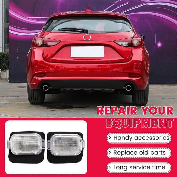 Til Mazda 3 BM BN 2013-2018 Bageste Nummerpladelygte Samling Hale Bil Nummerplade BHP1-51-270 BHP1