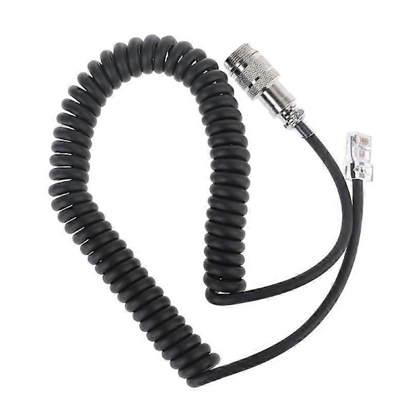 8-Pin till RJ-45 Modulär Kontakt Mikrofonkabel Adapter för Yaesu Mikrofon MD-200 MD-100 M-1 M-100 FT-450 FT-900 FT-991 2025th