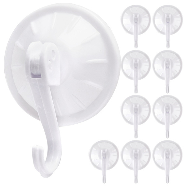 Suction Cup Hook 5.5 cm 10 pcs
