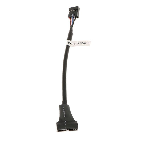 USB 3.0 20-nastainen - USB 2.0 emolevyn 9-nastainen sisäinen kaapelisovitinliitin