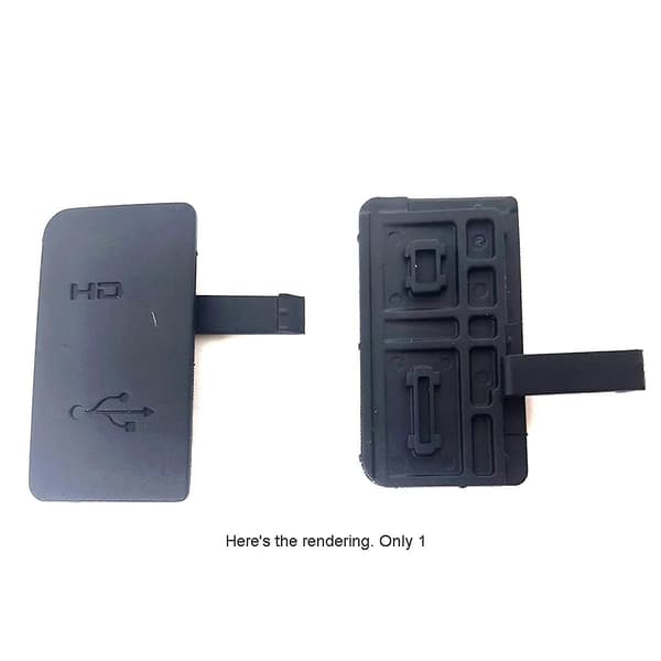 USB Gummideksel for Bunn av Dør for 4000D Digitalkamera