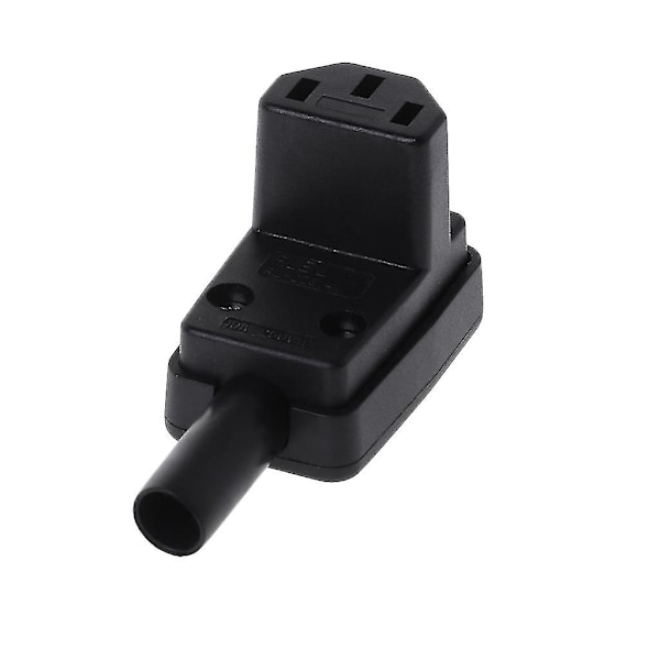 C13 Strömkontakt 90 Graders Vinklad Iec 320 Hona Strömkabel Kontakt