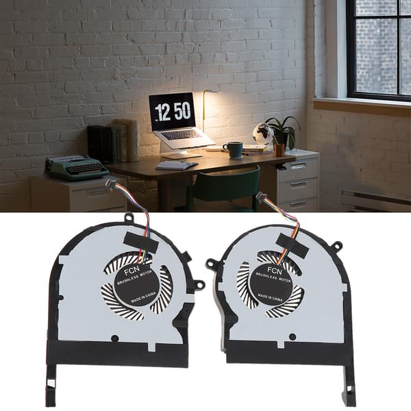 2 STK CPU GPU Blæsere til FX504 TUF FX504G FX504GE FX504GD FX504GM Kølerblæser