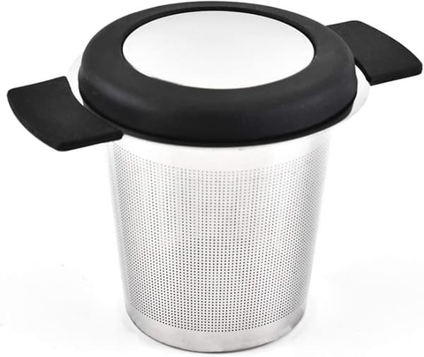 Ekstra Finmasket Te-infuser Rustfrit Stål Te-si til Løs Te og Kaffe, Te-filter med Stor Kapacitet til Te-kopper, Tekander
