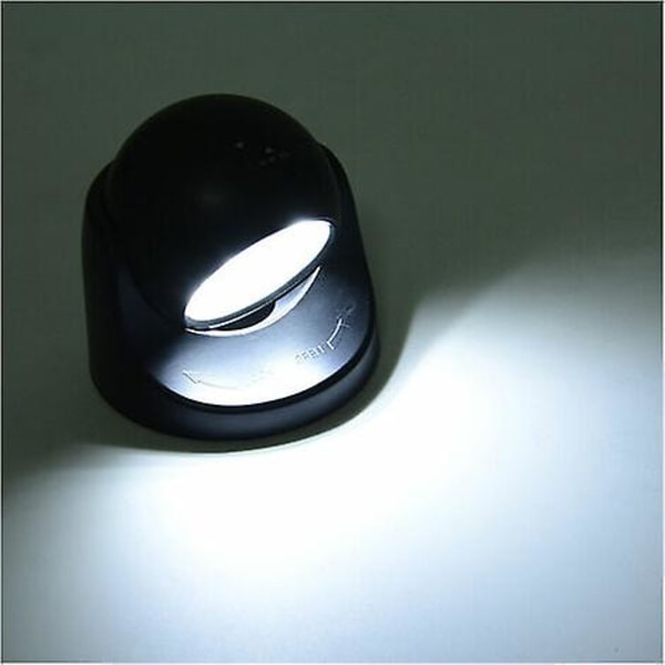 Utomhusvägglampa med rörelsesensor LED utomhuslampa sladdlös batteridriven lampa 360 graders rotation och lutning