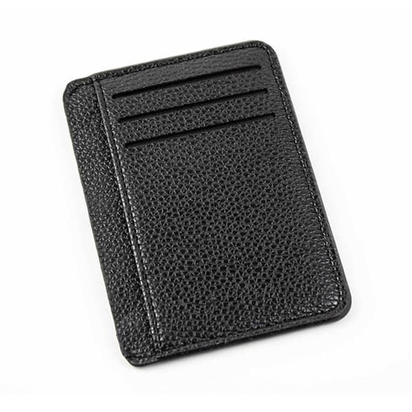 Spacious Card Holder 9 Compartments Wallet Credit Card Holder Leather