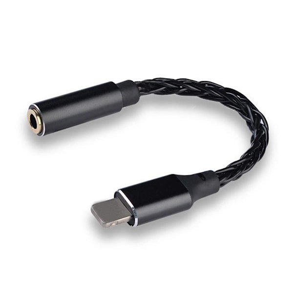 DAC til interface til 3,5 mm lydadapterkabel HIFI-hovedtelefonforstærker lydafkoder til A