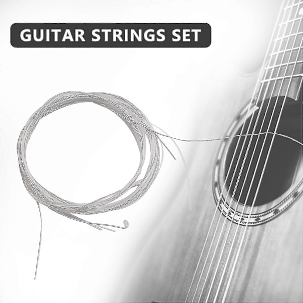 6x Nylonsträngar för Klassisk Gitarr--