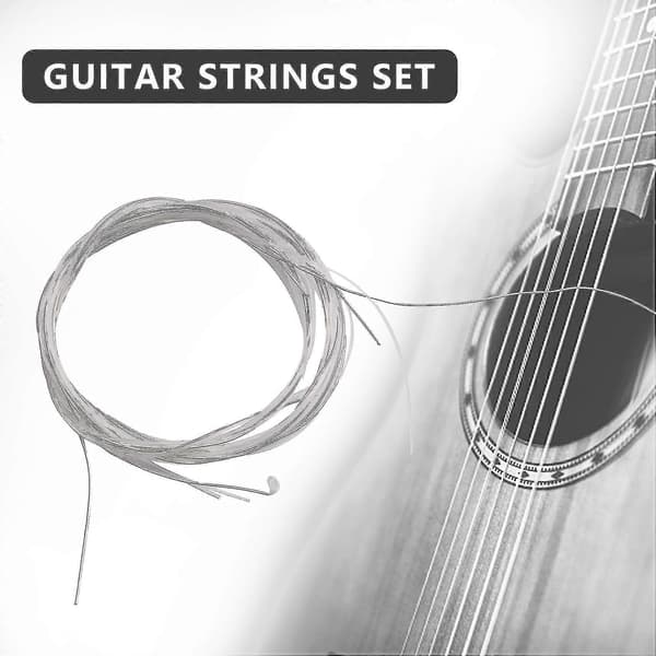 6x Nylonstreng for Klassisk Gitar--