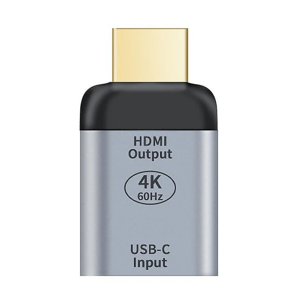 Usb3.1typec Hun til Hdmi Han Hd Adapter 4k@60hz Usb C Hun til Hdmi Adapter