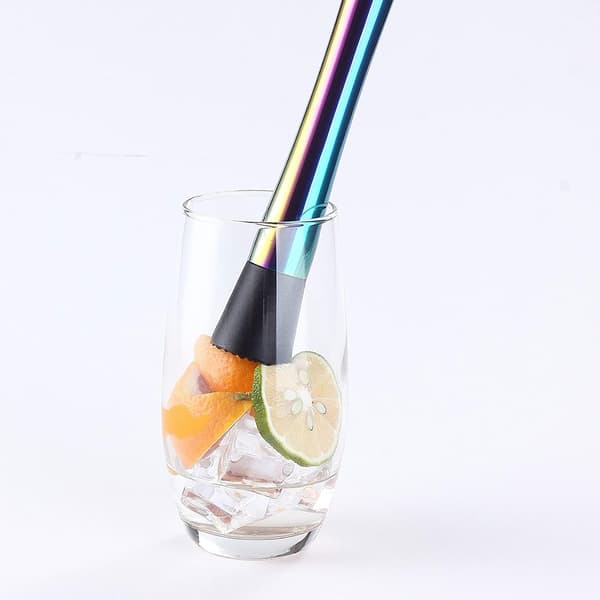 Profesjonell Cocktail Muddler i Rustfritt Stål