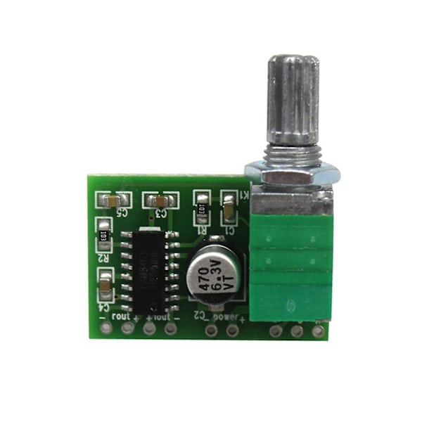5 stk. PAM8403 GF1002 Digital Forstærkerkort Mini Dual Channel PCB 5V USB Strøm Audio Forstærkerkort