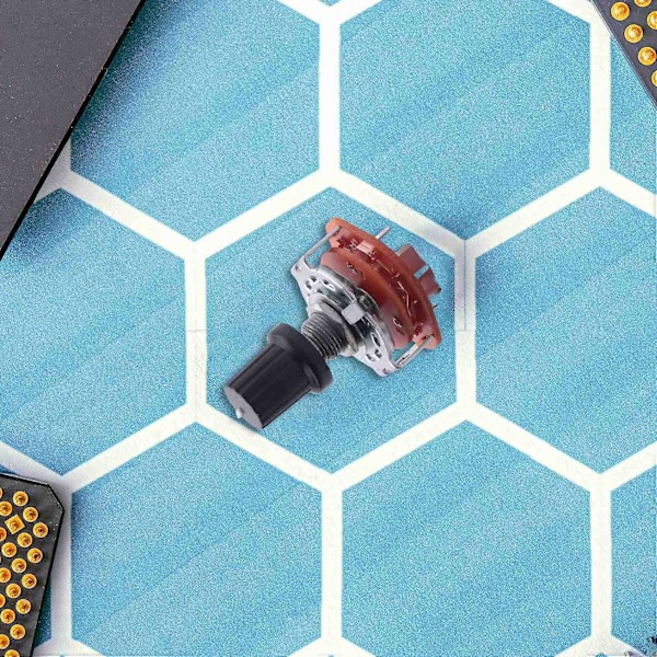 Elektronisk Maskin 4P3T 4-polig 3-läges 2-däck 16-stifts Vridomkopplare