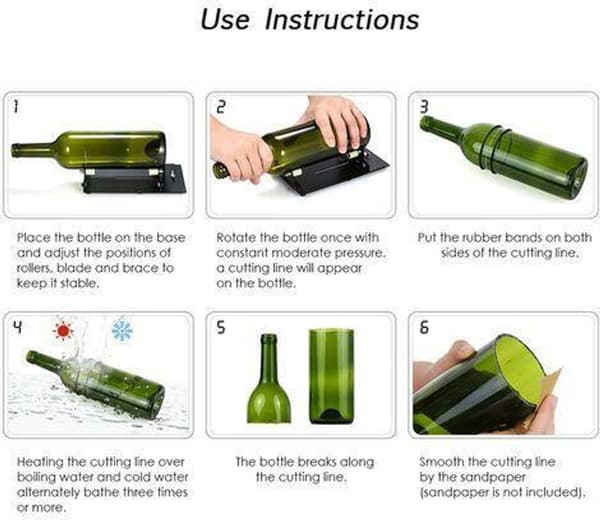 Precision Glass Bottle Cutter, Making it Easy to Create Beautiful Glass Products at Home.