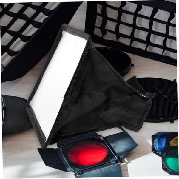 Kamera Flash Diffuser Softbox Softbox Belysning til Top Flash Lampe Diffuser Reflektor