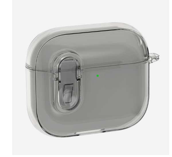 Stilig TPU-deksel til AirPods 4 - Støtabsorberende beskyttelse Grå