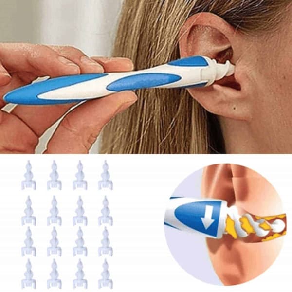 Smart Swab Ear Cleaner with Spiral