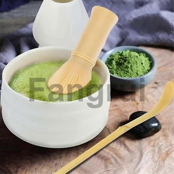 Til Traditionel Matcha Pisk Reusable Pp Resin Matcha Pisk Grøn