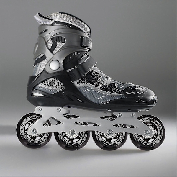 8-pack Inline Skate Hjul, Inomhus/utomhus Rullskridskohjul, Ersättningshjul med Lager 64mm-Bra