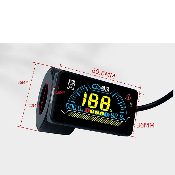 JK LCD-display til JK BMS RS485 adaptermodul