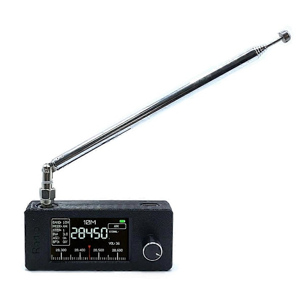 Uusi 0,5--108mhz taskukokoinen SI4732 radio, vastaanotin, miniradio, teleskooppiantenni ESP32-S3