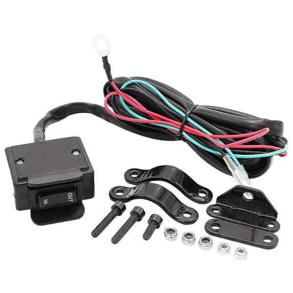 12V ATV Vinsch Vippströmbrytare Med Styrkontrollinjesats För ATV/UTV