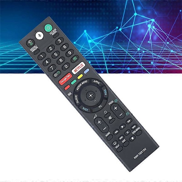 RMF-TX310U Erstatningsfjernkontroll med stemmestyring og mikrofon for Sony 4K Smart TV