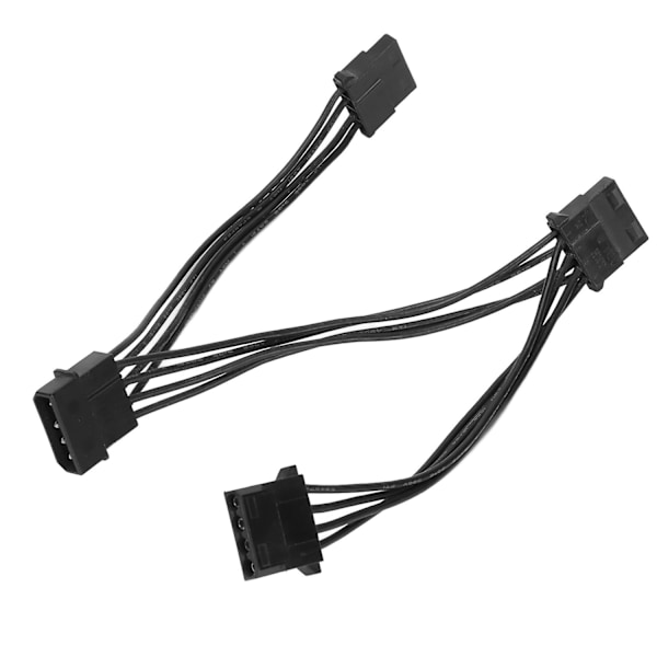 Tietokonekaapeli 4Pin IDE 3 Naaras - 1 Uros Litteä Sisäinen Virranjatkokaapeli-YM