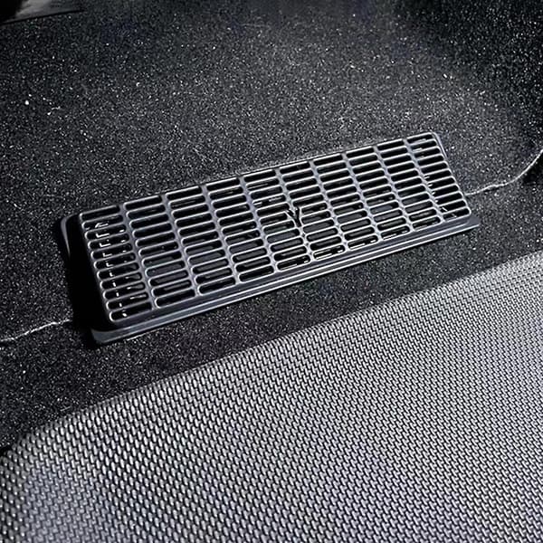 2 st dammskydd för bilens luftventiler för Tesla Model Y 2017-2021, dammskydd för ventilation under sätet