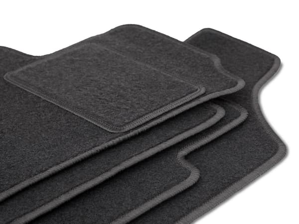 Bilmatter velour grå for: Kia Sorento III 7-seter (2015-)
