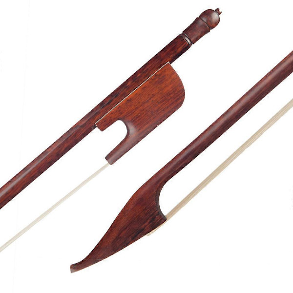 4/4 Violinbåge Barockstil Ormträ Rund Pinne Ormträ Vitt Hästhår Välbalanserad