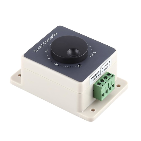 PWM-motorhastighetsregulator DC10-60V 20A Vattentät Skal Pulsviddmodulator