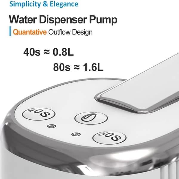 Vikbar vattendispenserpump vikbar vattenflaskpump automatisk dispenserpump