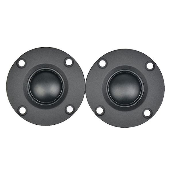 2 st Diskanthögtalare 1,5 tum 6 ohm 30W Dome Silke Film Diskanthögtalare Hifi Diskant Högtalare Ljudhögtalare Med Värmekylare