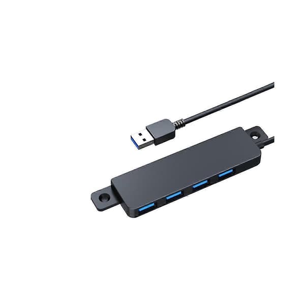 USB-hub 3.0 Multi USB-delare 4 USB-portar 3.0 med laddningskraft för smartphone dator Pro PC-hubb
