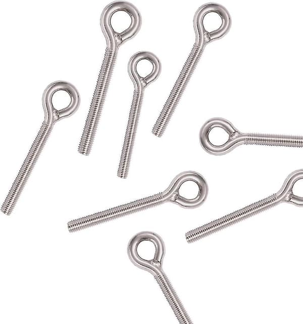 M12 304 Rustfrit Stål Lukket Svejsning Spole Gevindstang Bolt 2 stk