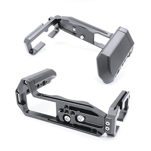 Til XT5 Udvidet Justerbar Vertikal Hurtigudløser L Pladeholder Håndgreb Tripod Beslag Sort