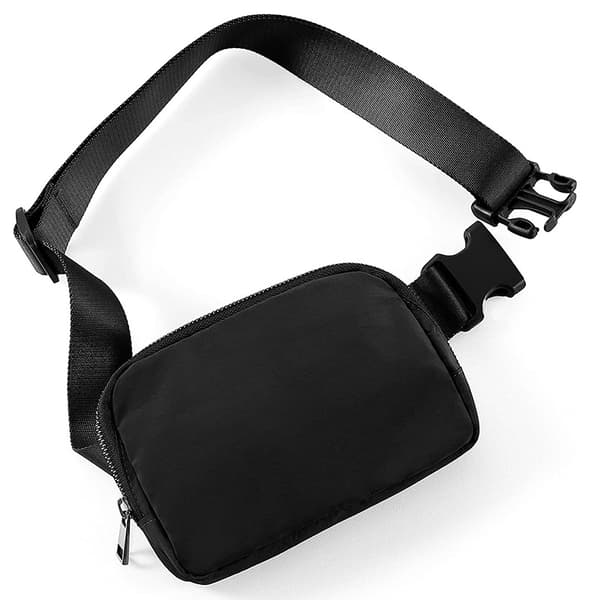 Breathable Waterproof Durable Nylon Chest Bag Black