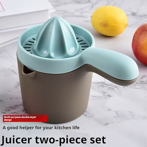 Citron Appelsin Juicer Manuel Håndpresser Rotationspresse Nem Hældetud Opvaskemaskine Sikker Effektiv Frugtjuicer til Druer Jikaix