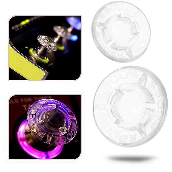 MOOER 10 stk. Sopp Gitarre Effektpedal Fot Neglehette Forsterkere Fotbryter Gitarpedal Knapp Beskytter