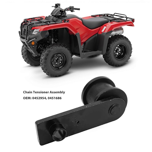 Kjedestrammer Metallkonstruksjon Fjærbelastet 0452954 Erstatning for Polaris Predator Sportsman Rzr 170 YEMAA