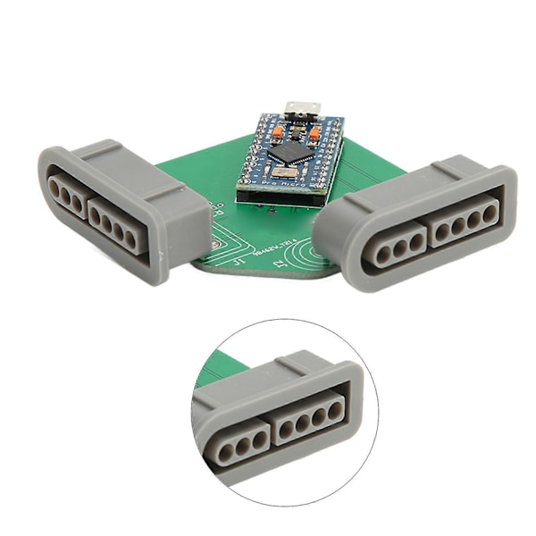 Joystick USB-adapter Kompakt Lav Latens Håndtag Konvertere Ekstern Board til RasPi til Mister FPGA til PC til SNES Håndtag Adapter