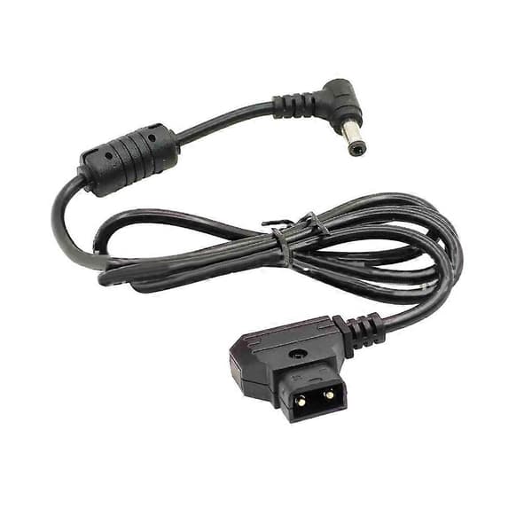 D-Tap til DC5.5x2.5MM Vinkel Kabel Skærme Strømkabel til Bmcc BMPC 2024THO