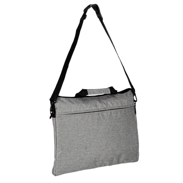 Laptopveske 15.6\" skulderrem grå