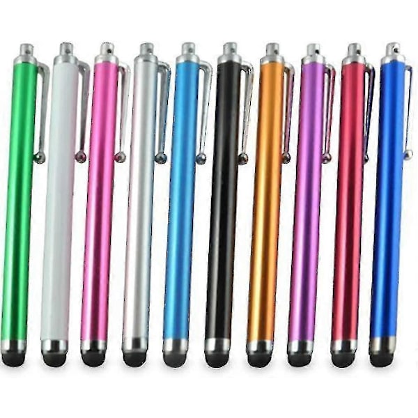 20 stk. Universal Touch Screen Stylus Penn Kapasitiv Slank Stylus Penner For Mobiltelefon Nettbrett Tilfeldig Farge 2025th