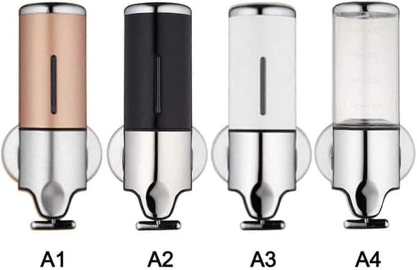 Väggmonterad flytande tvåldispenser för badrum 500 ml